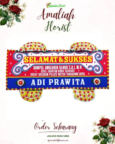 Karangan Bunga Ucapan Selamat tenjo